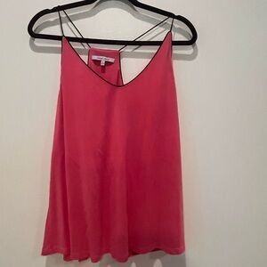 Naked Zebra Pink Asymmetrical Camisole